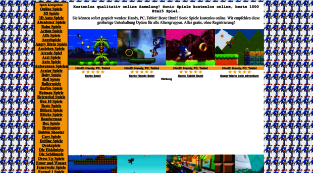 sonic-spiele.onlinespiele1.com