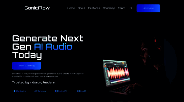 sonicflow-template.grapesstudio.ai
