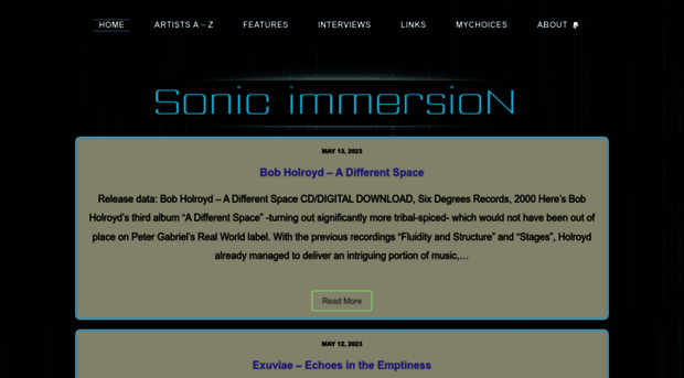 sonicimmersion.org