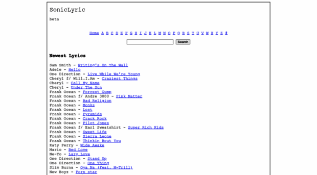 soniclyric.com