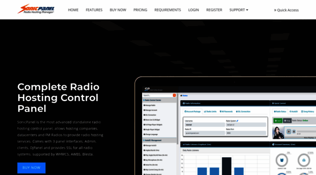 sonicpanel.net