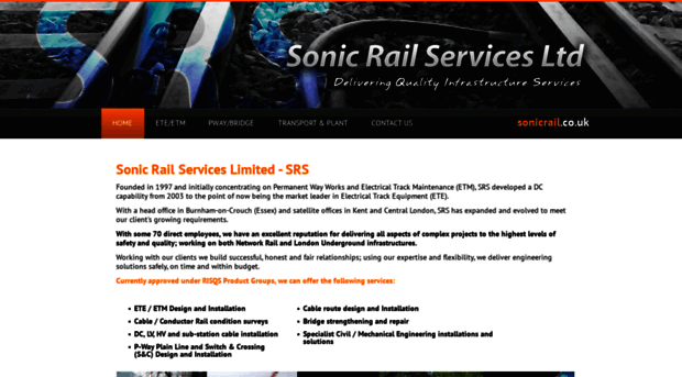 sonicrail.co.uk