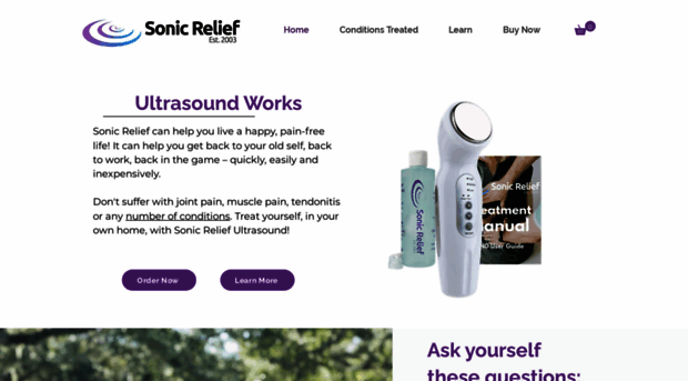 sonicrelief.com