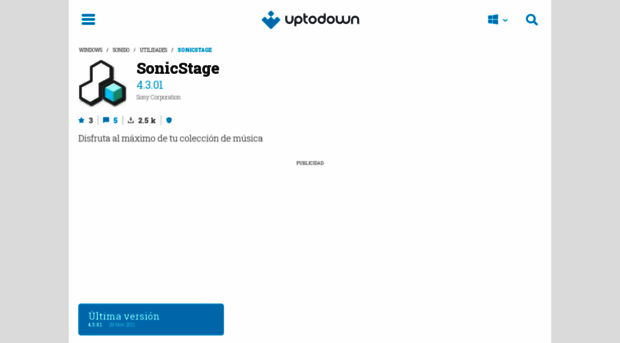 sonicstage.uptodown.com