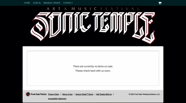 sonictemple.frontgatetickets.com