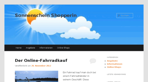 sonnenscheinshopperin.de