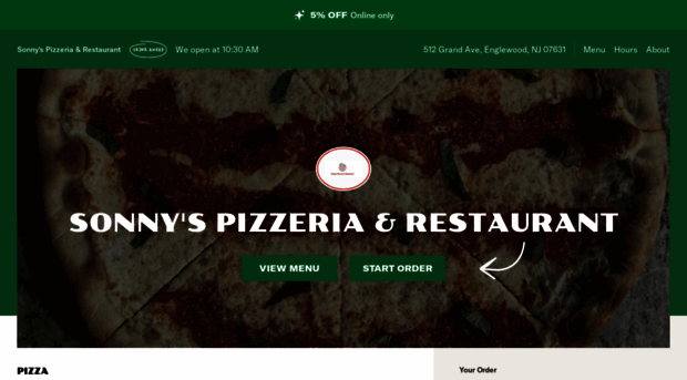 sonnyspizzeriarestaurant.com