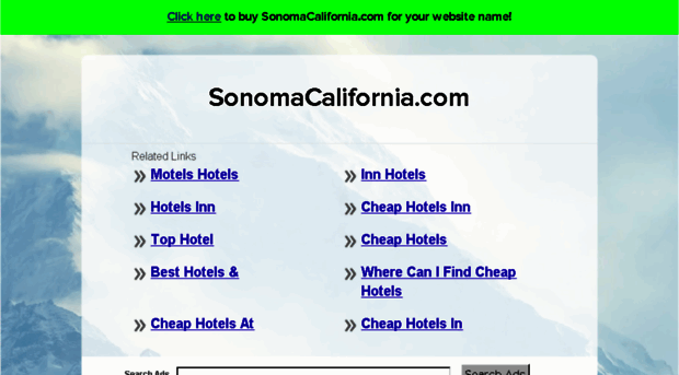 sonomacalifornia.com