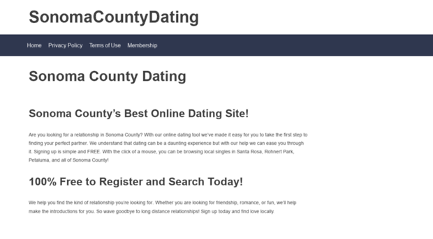 sonomacountydating.com