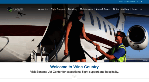 sonomajetcenter.com