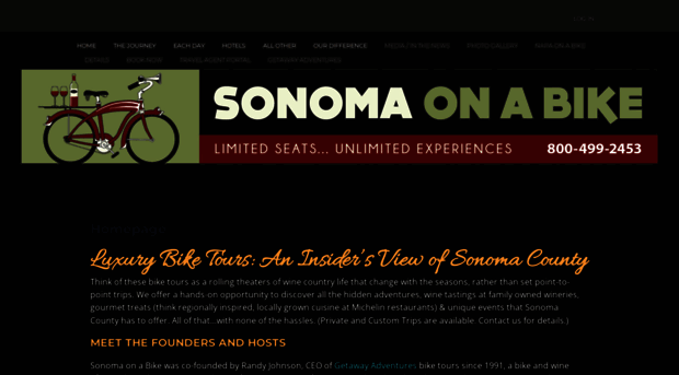 sonomaonabike.com