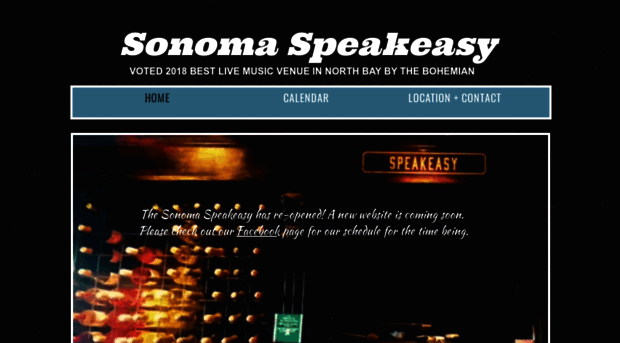 sonomaspeakeasymusic.com