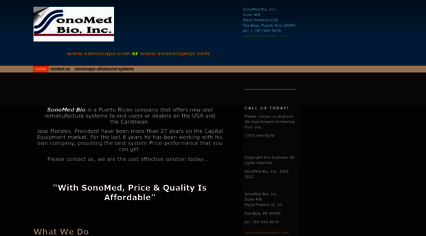 sonomedbio.com