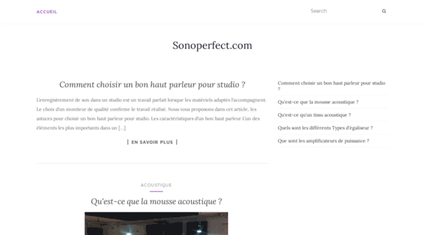 sonoperfect.com