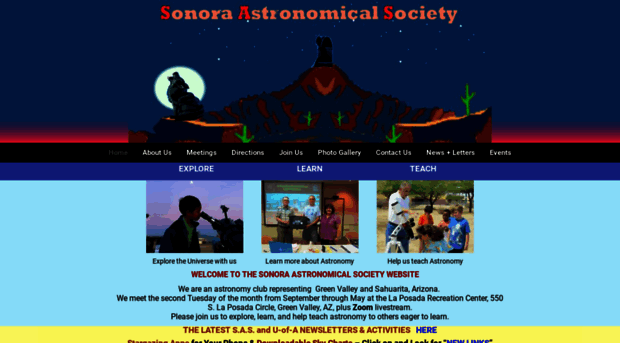 sonoraastronomicalsociety.org