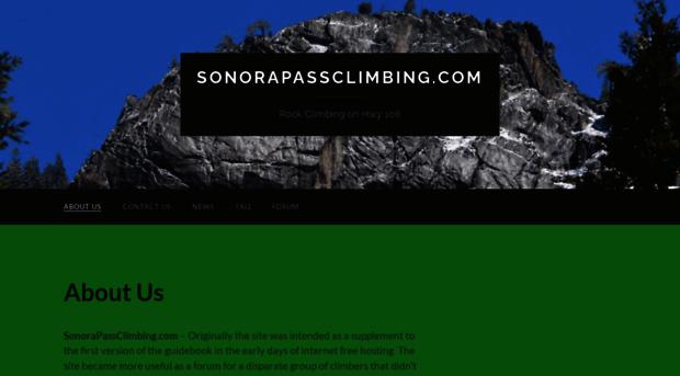 sonorapassclimbing.com