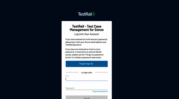 sonos.testrail.com