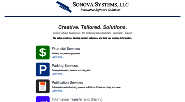 sonovasystems.com