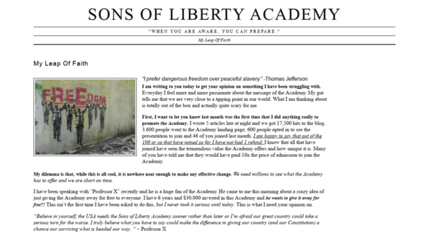 sonsoflibertyacademy.com