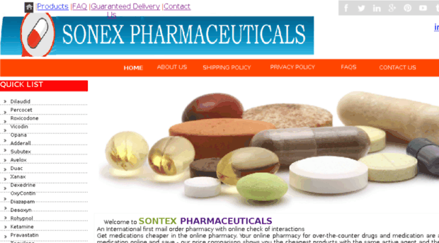 sontexpharmaceuticals.com