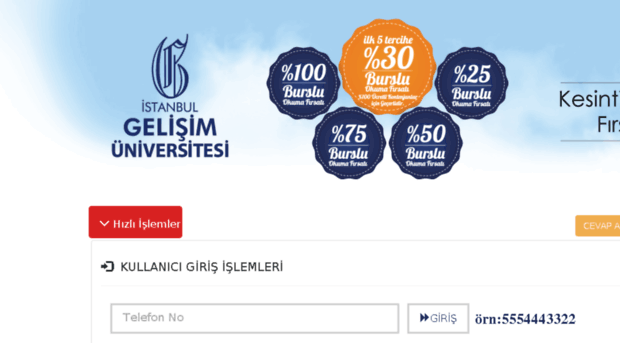 sonuc.gelisim.edu.tr