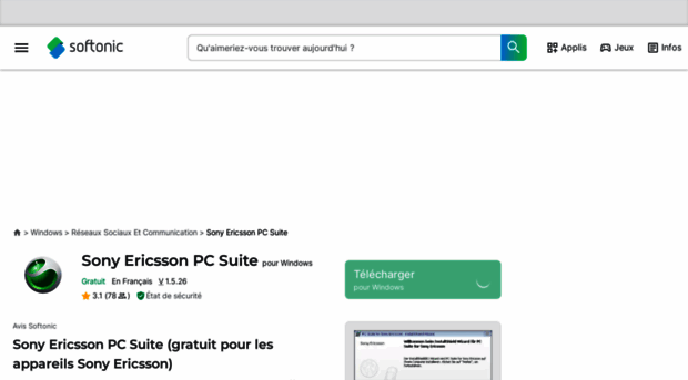 sony-ericsson-pc-suite.softonic.fr