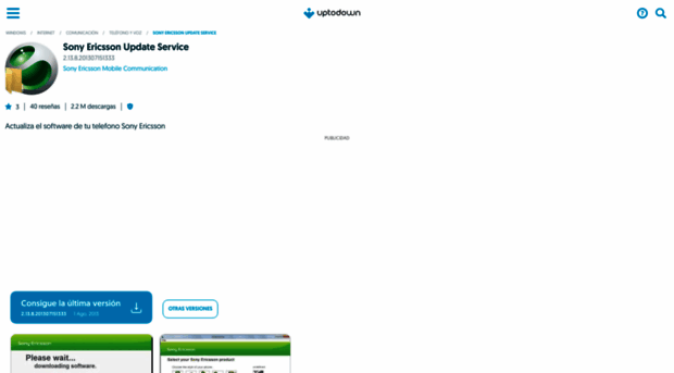 sony-ericsson-update-service.uptodown.com
