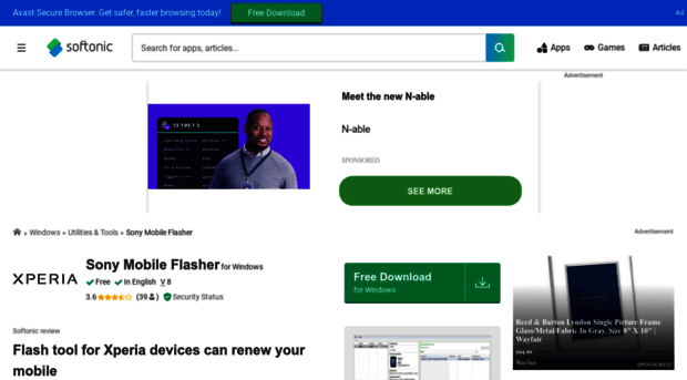 sony-mobile-flasher.en.softonic.com