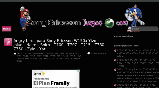 sonyericssonjuegos.com