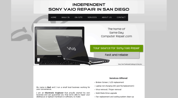 sonyrepairsandiego.com