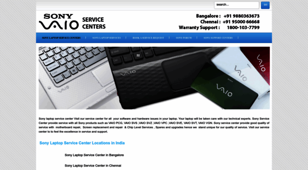 sonyservicecenters.com