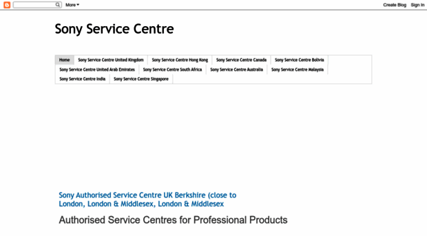 sonyservicecentr.blogspot.com