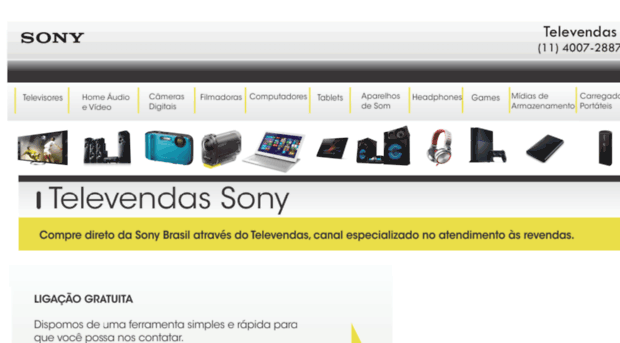 sonytelevendas.com.br