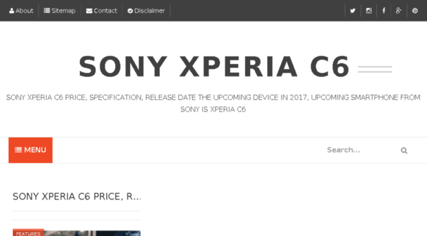 sonyxperiac6.com