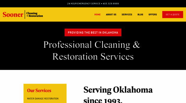 soonercleaningandrestoration.com