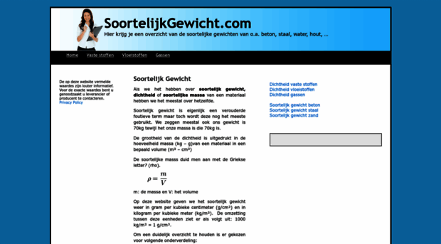 soortelijkgewicht.com