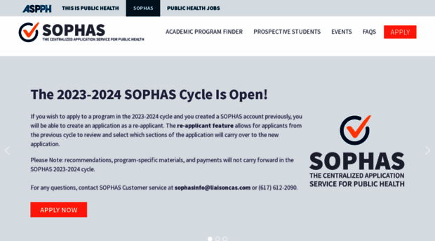 sophas.aspph.org