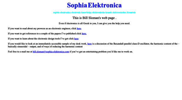 sophia-elektronica.com