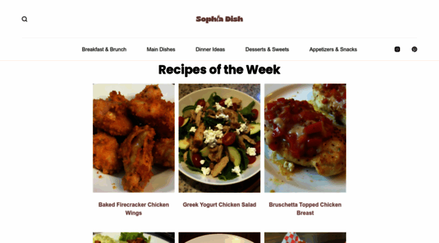 sophiadish.com