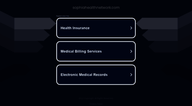 sophiahealthnetwork.com