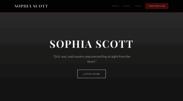 sophiascottmusic.com