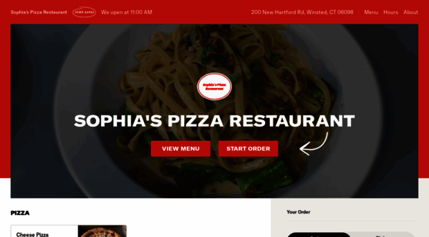 sophiaspizzarestaurant.com