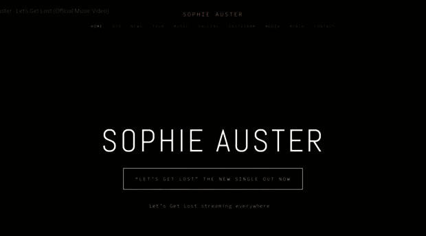 sophieaustermusic.com