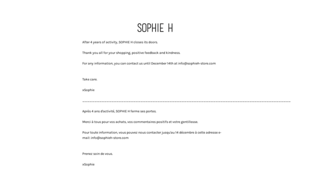 sophieh-store.com