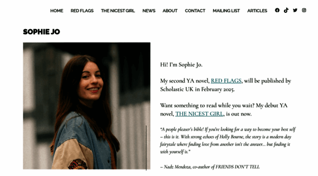 sophiejowrites.com