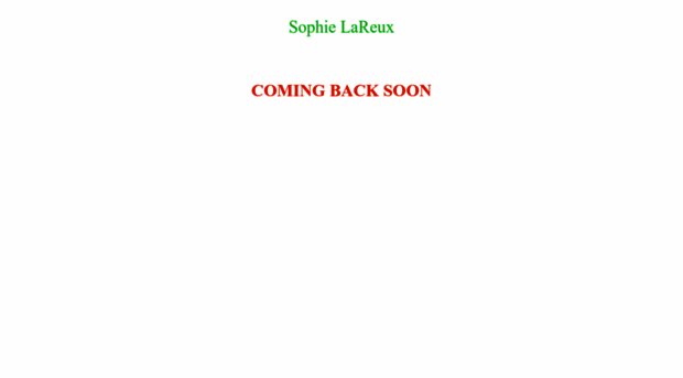 sophielareux.com