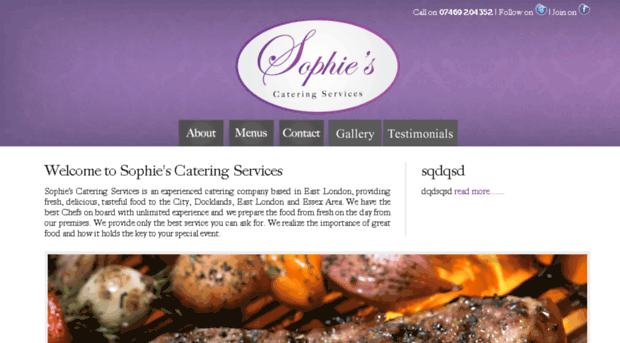 sophiescateringservices.co.uk