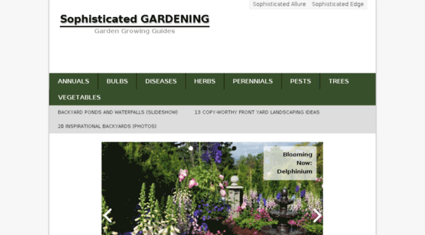 sophisticatedgardening.com