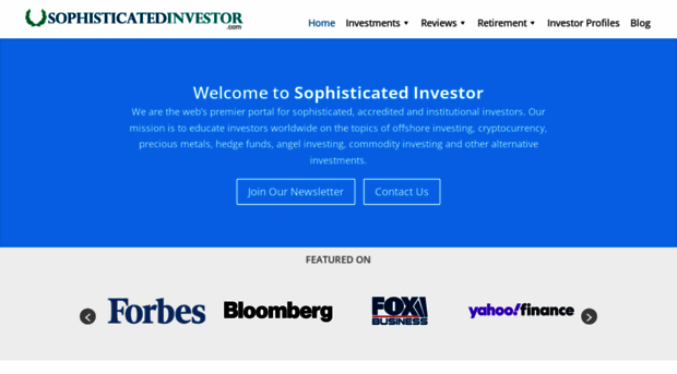 sophisticatedinvestor.com