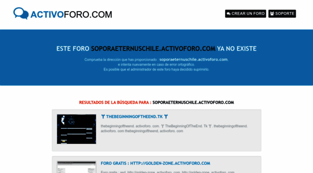 soporaeternuschile.activoforo.com